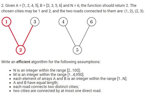 There is a road consisting of N segments, numbered from 0 to N-1 (JavaScript Solution)- Interviews Questions by Sharecodepoint - June 05, 2022 There is a road consisting of N segments, numbered from 0 to N-1, represented by a string S. . An infrastructure consisting of n cities numbered from 1 to n solution